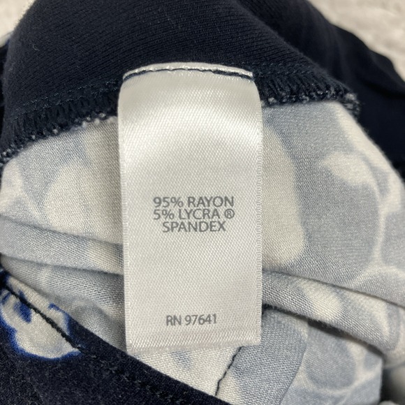 J. Jill Wearever Wide Leg Rayon Pant Small Boho Office Casual Stretch Pull On - Picture 9 of 9